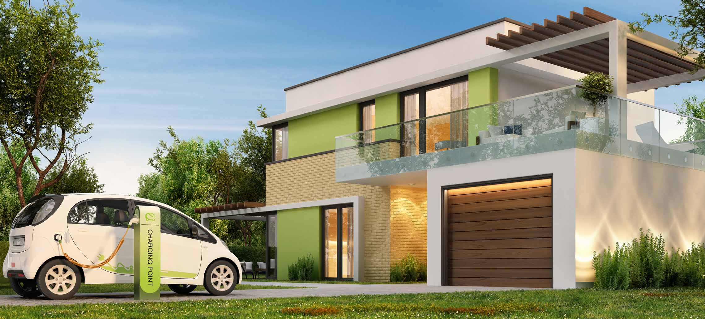 benefits of driving electric - install an electric car charging station